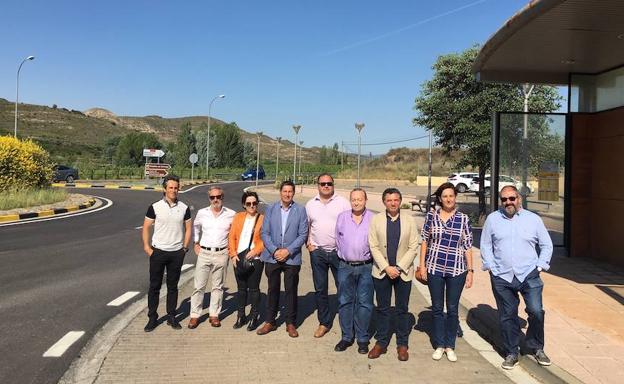 El Gobierno Riojano Completa La Mejora De La Carretera Lr 123 En Cervera La Rioja 
